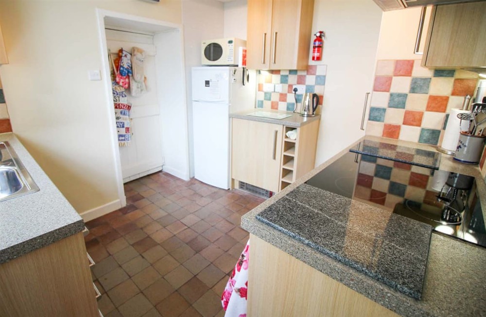 Kitchen area (photo 3) at Quince Cottage, Pendower in Veryan, Cornwall