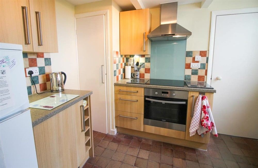 Kitchen area (photo 4) at Quince Cottage, Pendower in Veryan, Cornwall
