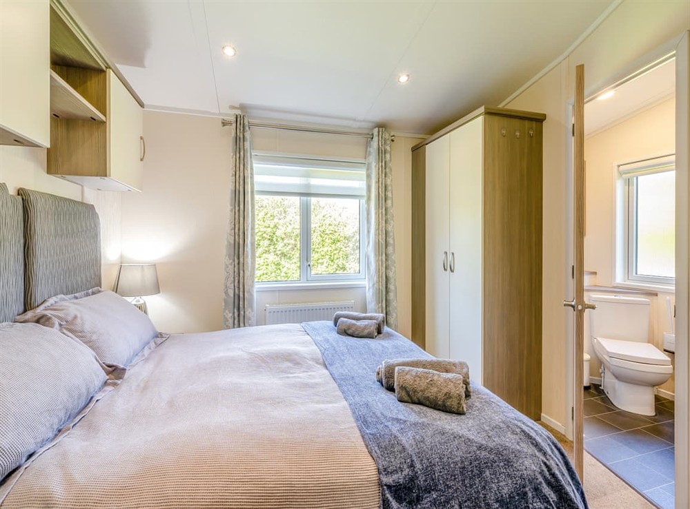 Double bedroom at Rabbit Hole in Cheddar, Somerset