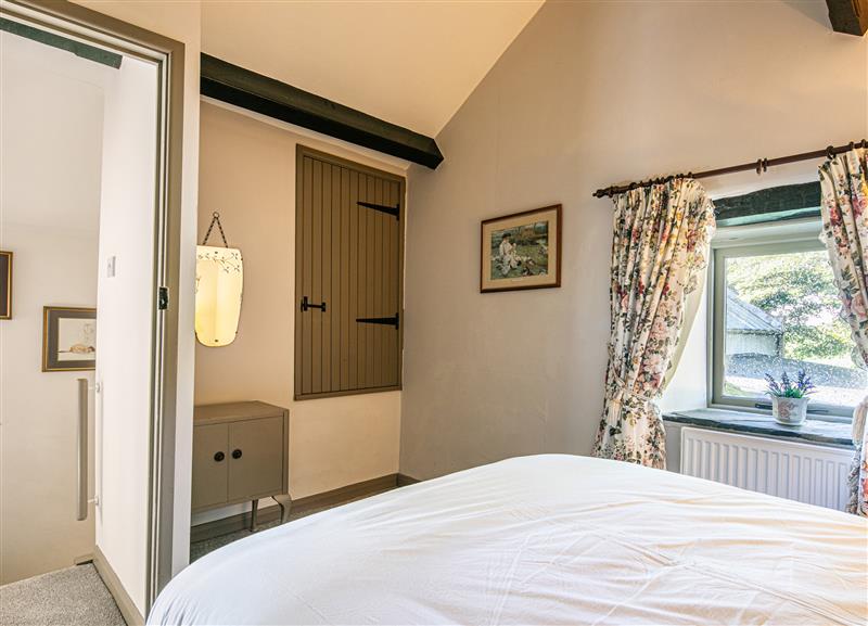 One of the bedrooms at Rabbit Hut, Over Haddon near Bakewell