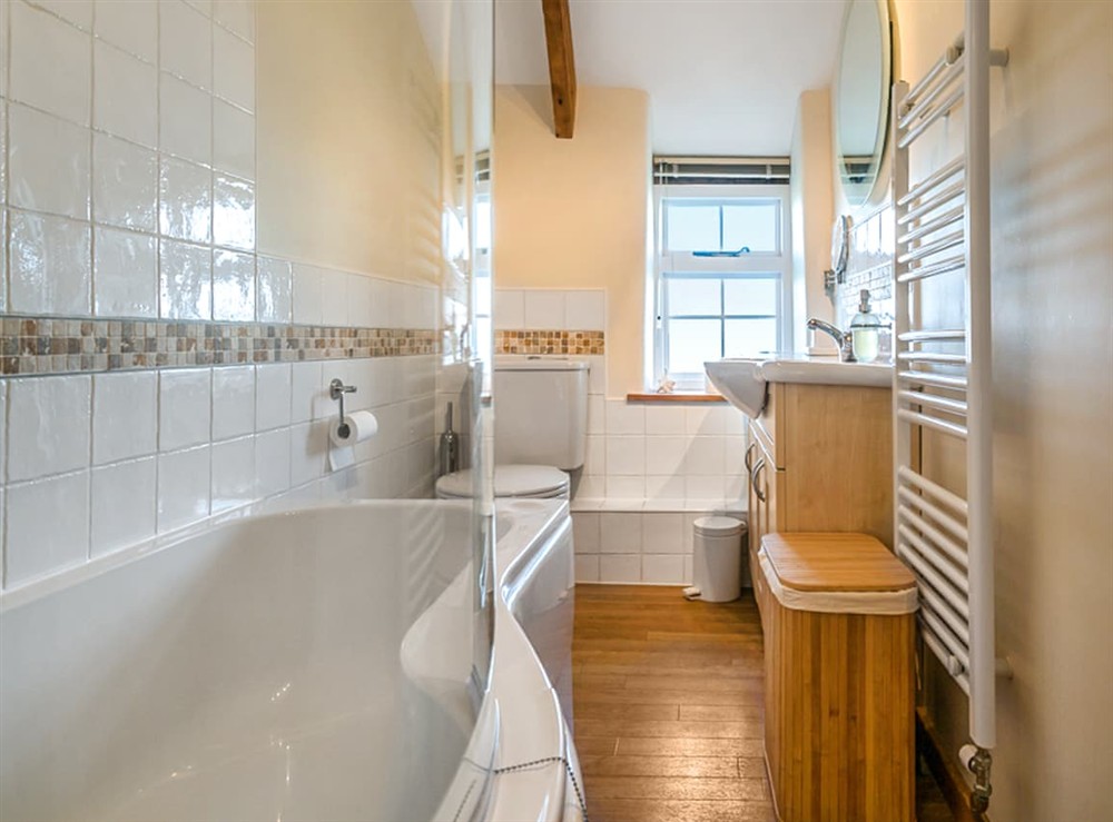 Bathroom at Raddons in Bude, Cornwall