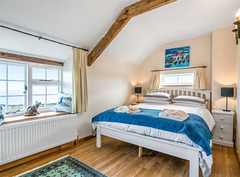 Double bedroom at Raddons in Bude, Cornwall