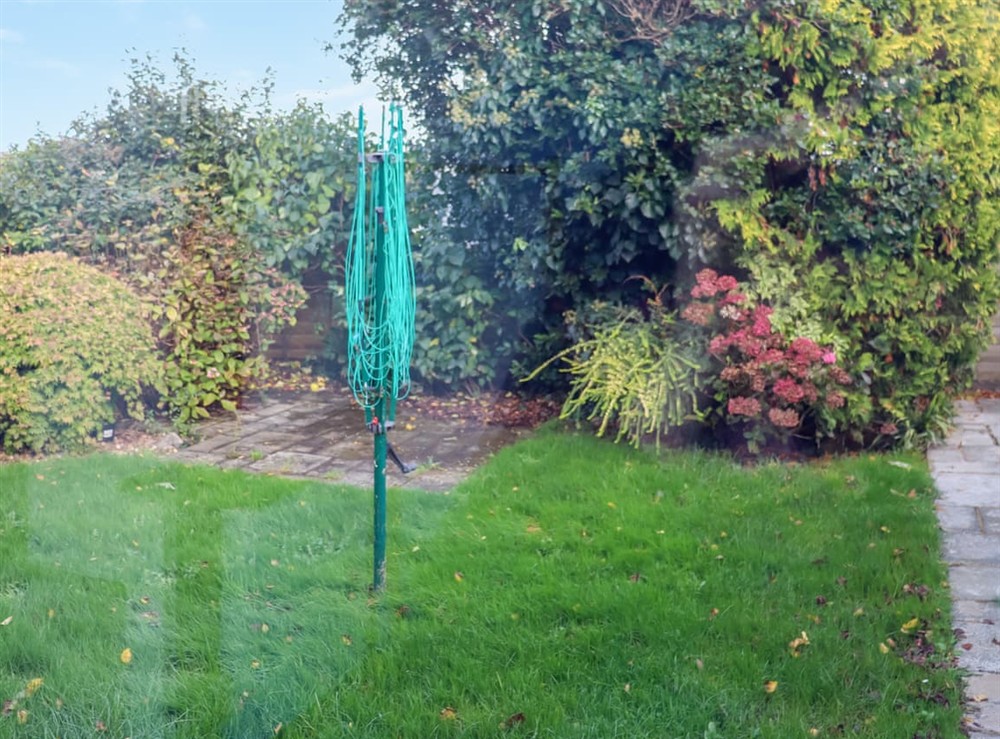 Garden at Radford Retreat in Chepstow, Gwent