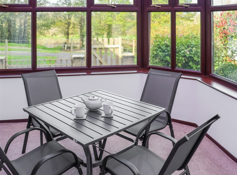 Sitting room at Radford Retreat in Chepstow, Gwent