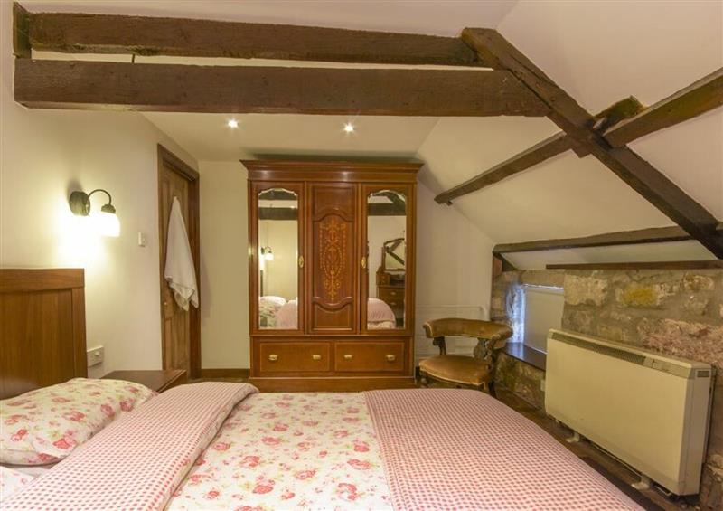 One of the bedrooms at Rafters, Alnmouth