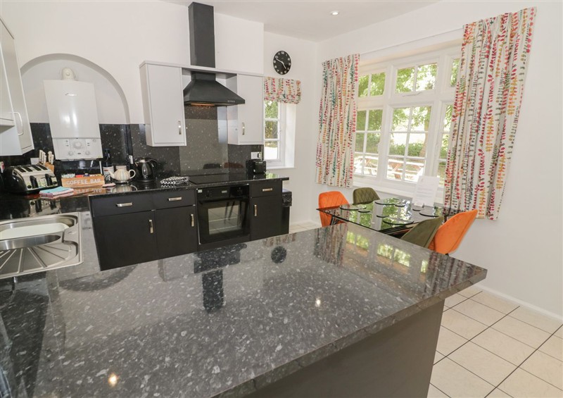 This is the kitchen (photo 2) at Raglan Lodge, near Monmouth
