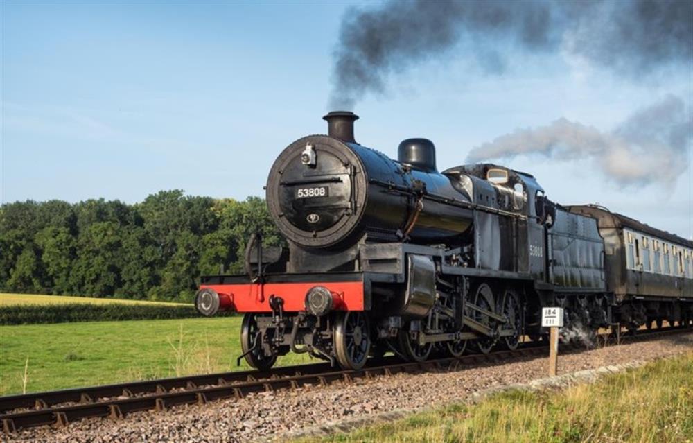 Perfect for steam train enthusiasts.