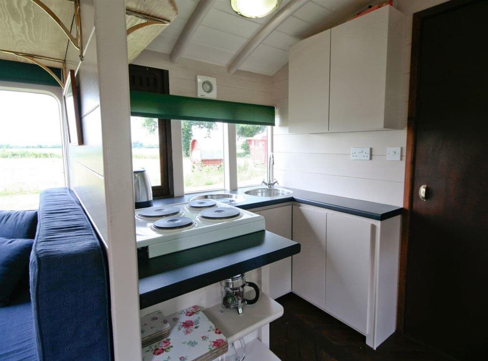 Open plan living/dining room/kitchen (photo 2) at Railway Carriage One in Stowmarket, Suffolk