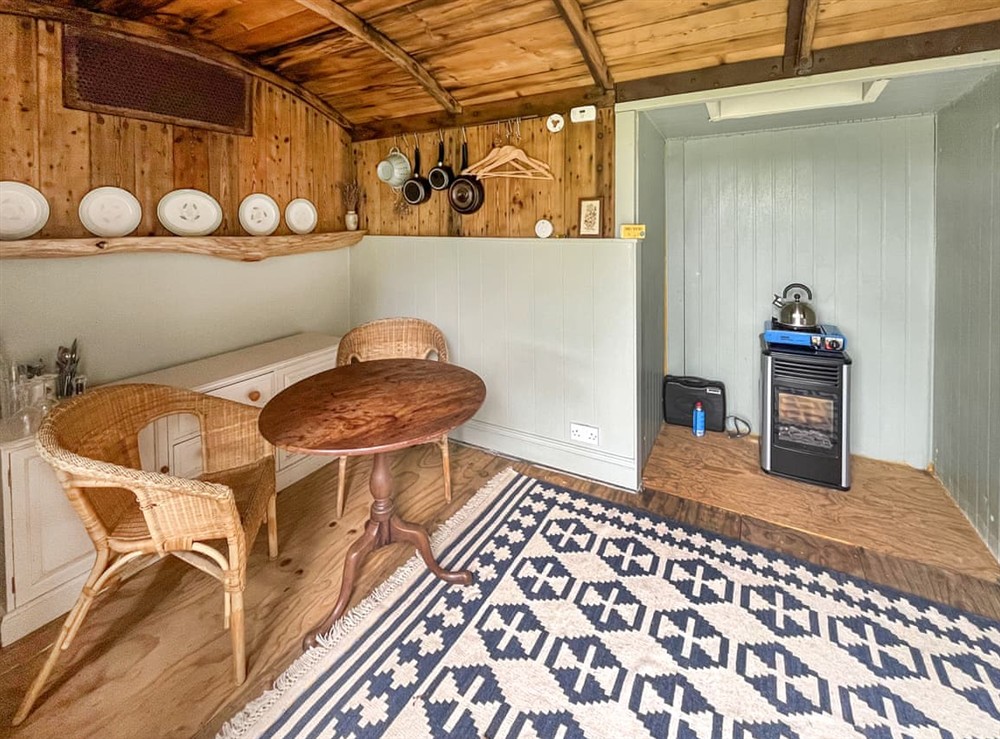 Kitchen/diner at Railway Carriage in Shadowhurst, near Ashford, Kent