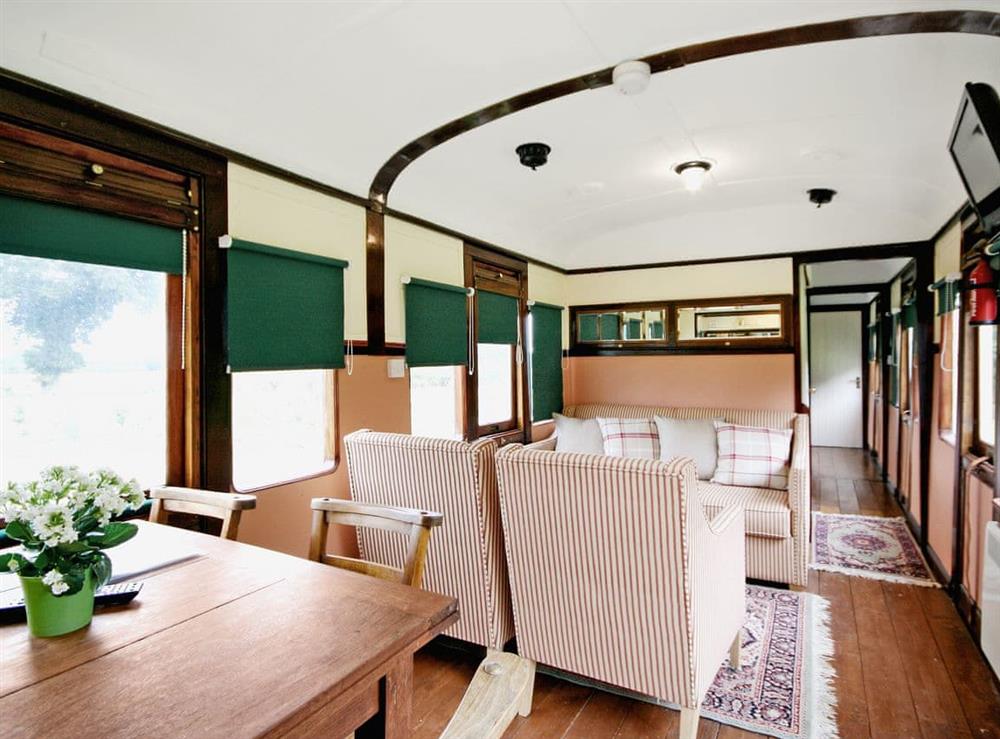 Living room/dining room (photo 3) at Railway Carriage Two in Brockford, near Stowmarket, Suffolk