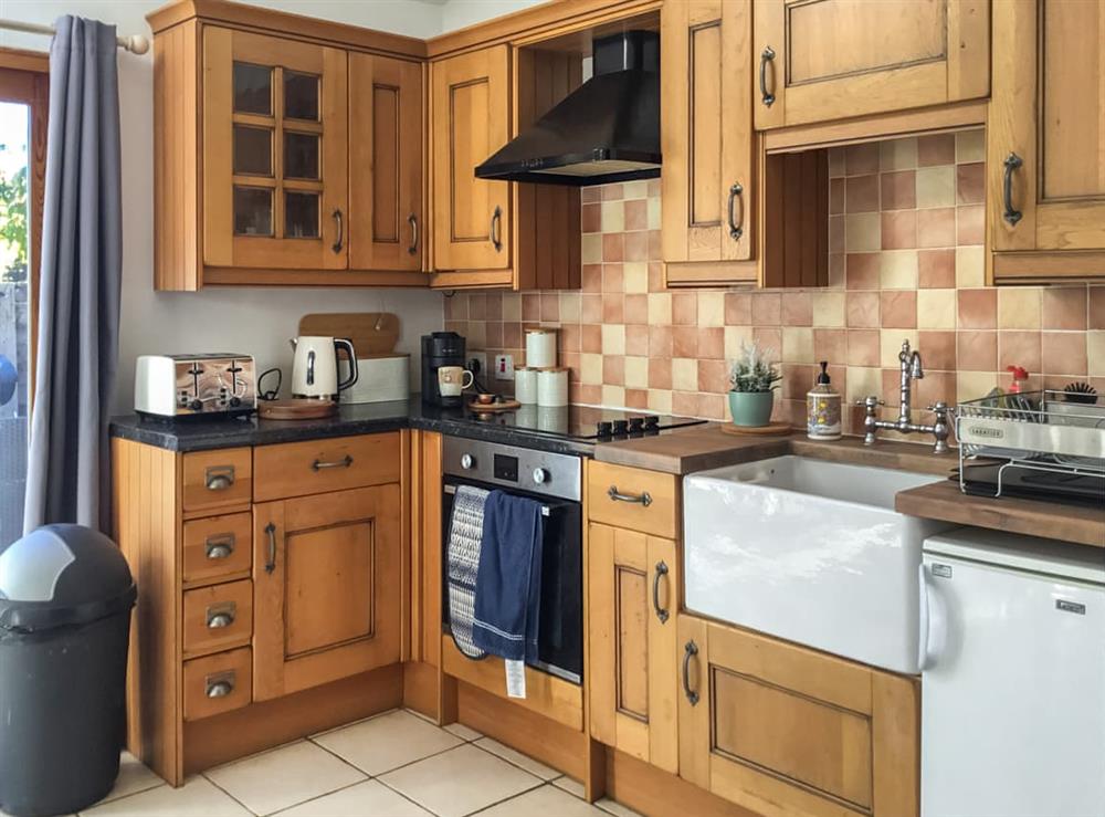 Kitchen at Railway Cottage in Aviemore, Perthshire