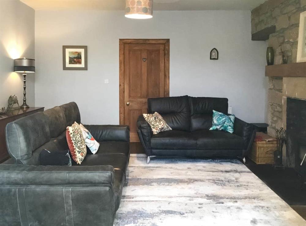 Living room at Railway Cottage in Aviemore, Perthshire