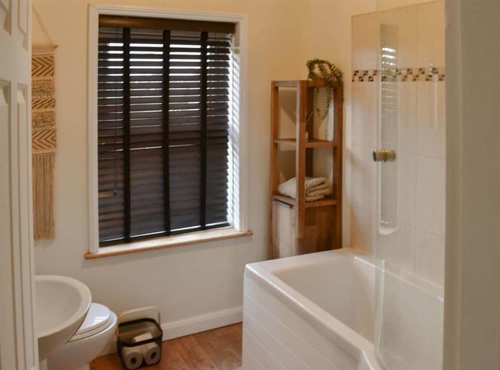 Bathroom at Railway Cottage in Thirsk, North Yorkshire