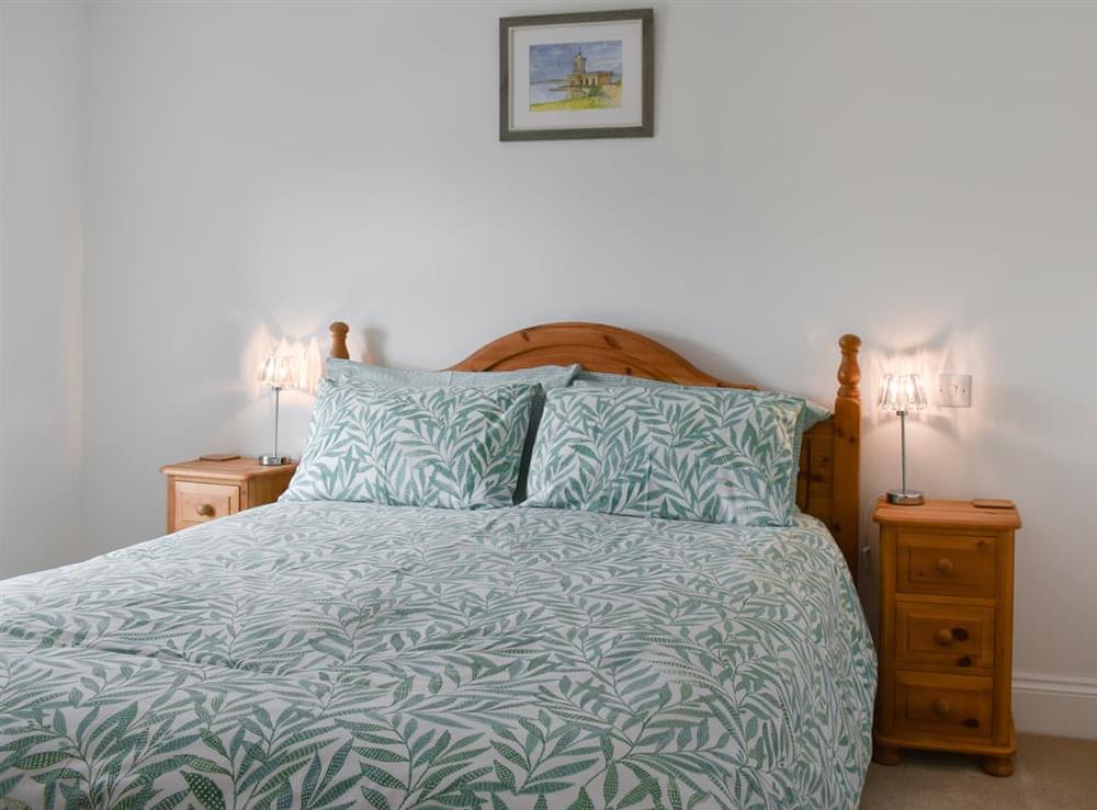 Double bedroom at Rainbow Cottage in Helston, Cornwall