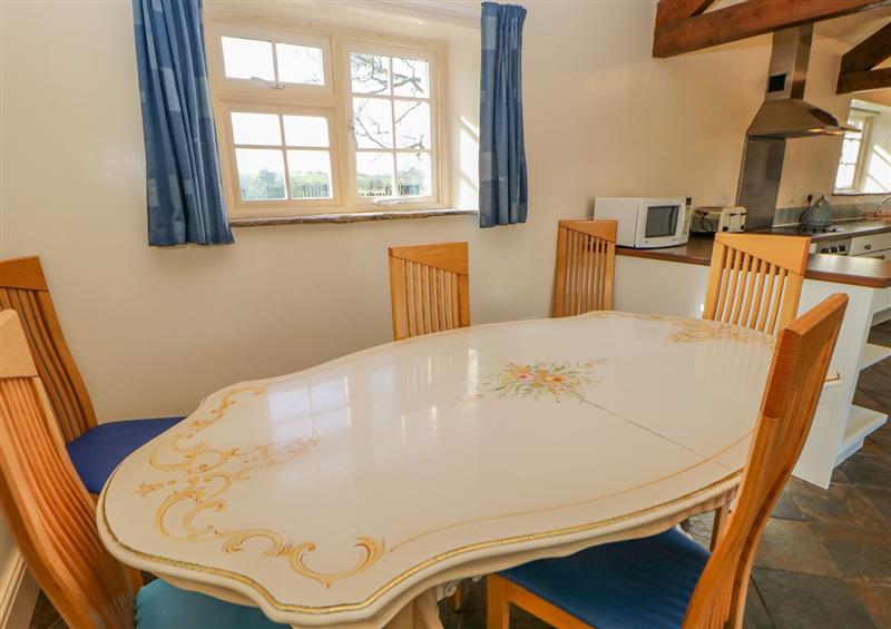 The dining room at Rainbow Cottage, Soulby near Kirkby Stephen