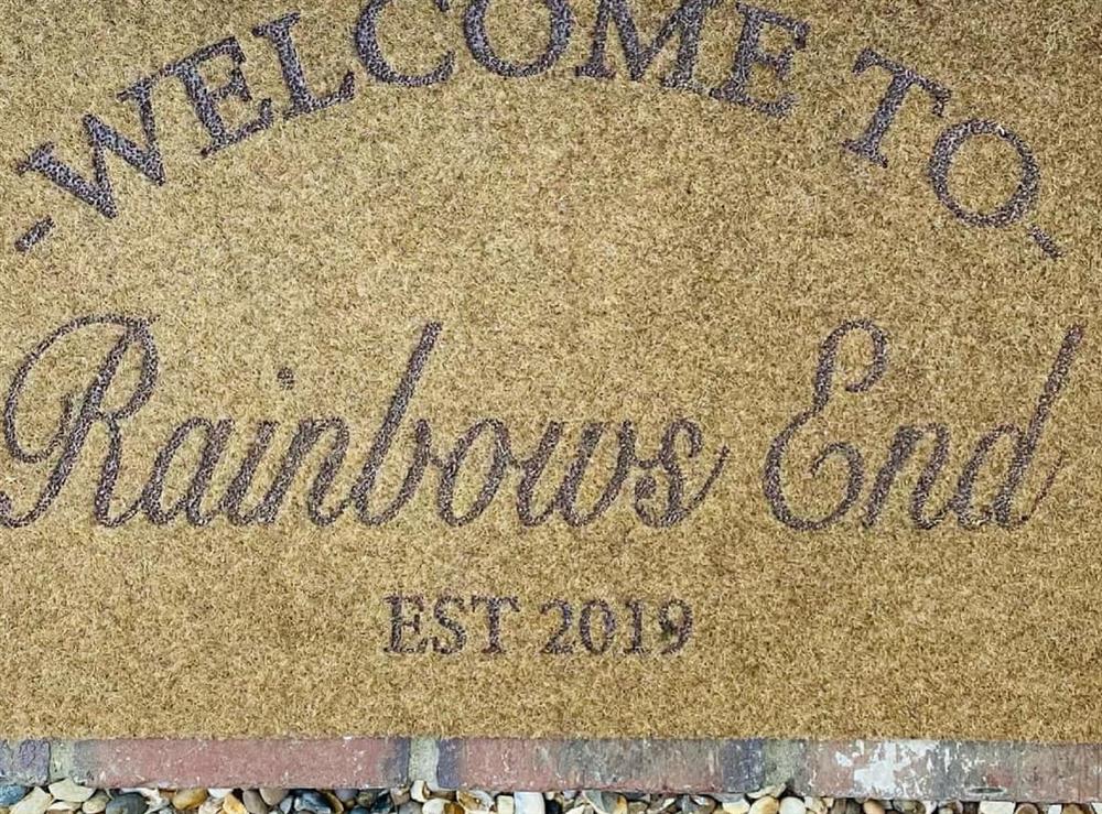 A warm welcome at Rainbows End in St. Lawrence, near Burnham-on-Crouch, Essex