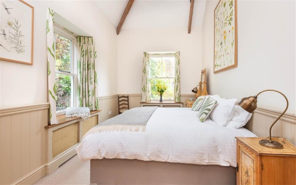 Fern Bedroom, with Tranquil views  at Raleigh Lodge in Wheddon Cross