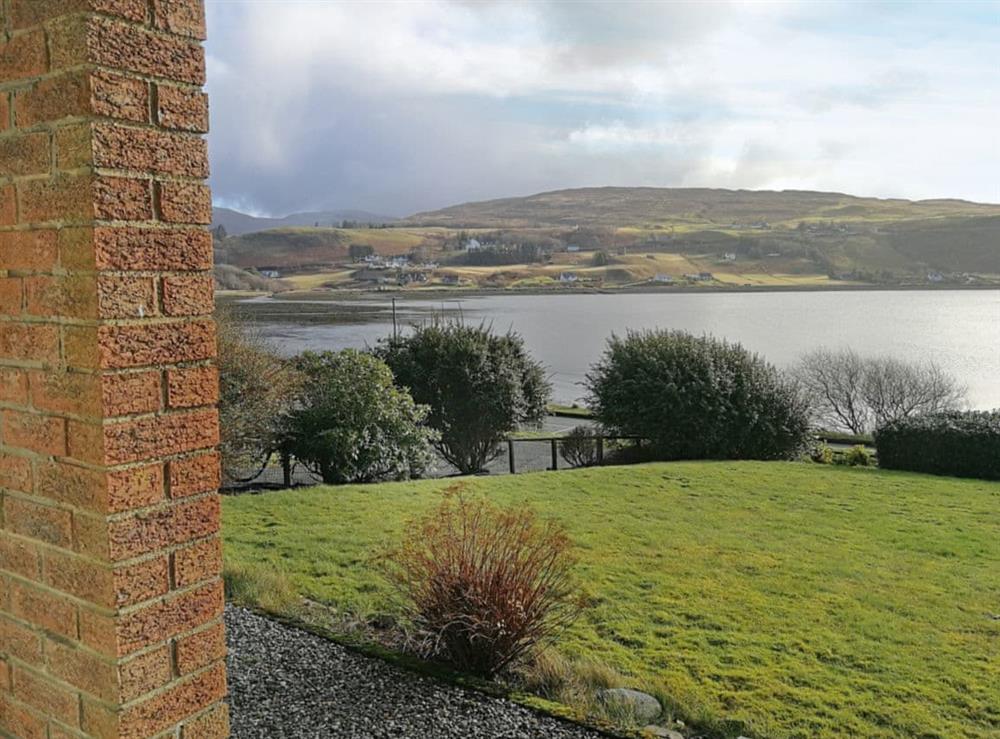 Fantastic view from property at Rallidae in Uig, near Portree, Isle Of Skye