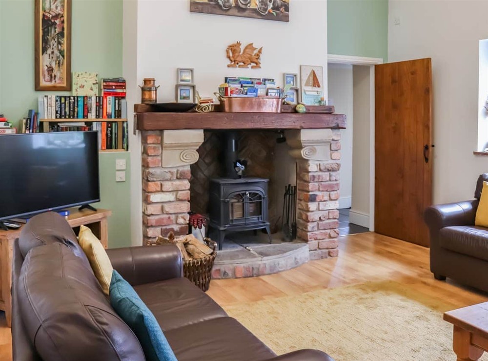 Living room/dining room at Rallt in LLangefni, near Benllech, Gwynedd