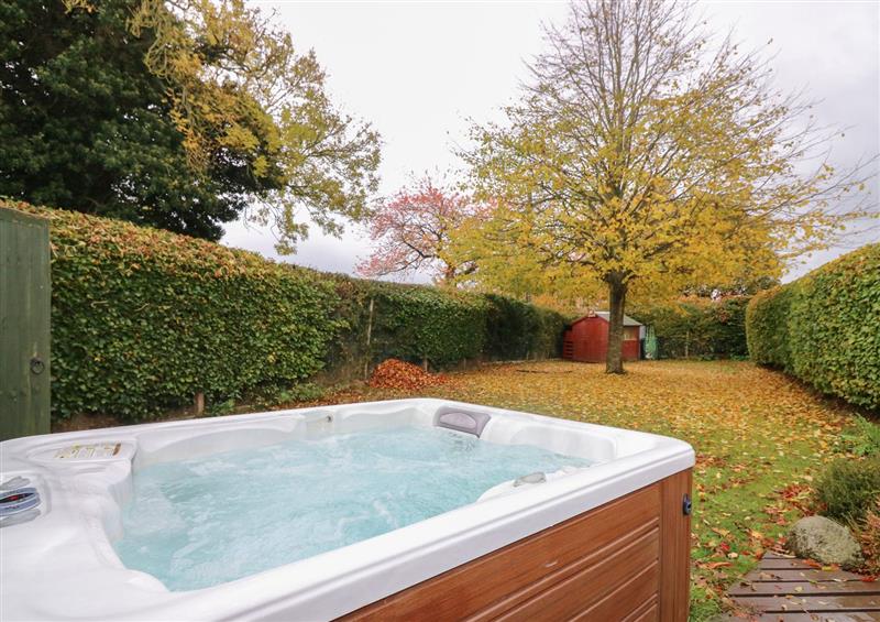 The hot tub at Ralston Bothy, Newtyle near Blairgowrie