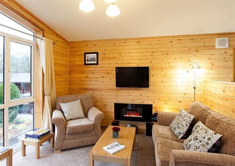 Enjoy the living room at Ramblers Rest Lodge, Windermere