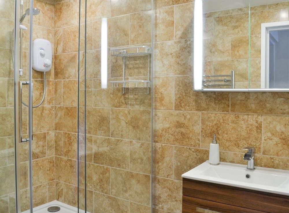 Shower room at Ramblers Retreat in Wasdale Head, near Gosforth, Cumbria