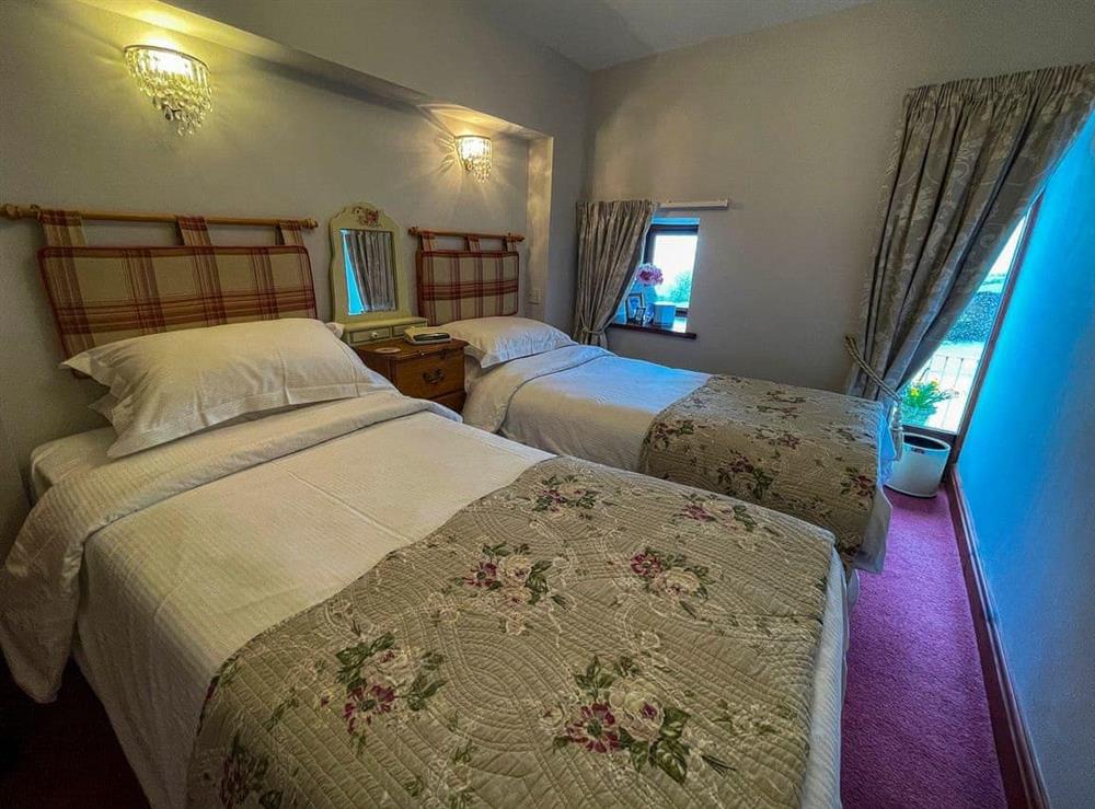 Twin bedroom at Rambling Rose in Nr Keswick, Cumbria., Great Britain