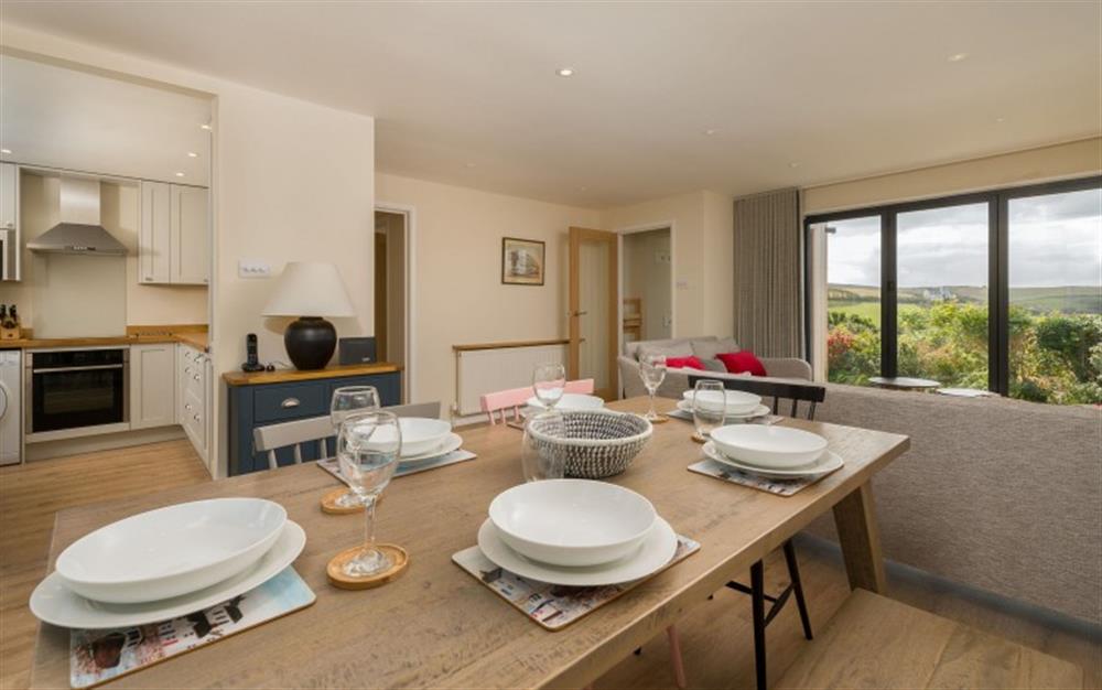 Another look at the open plan living  at Ramillies in Hope Cove