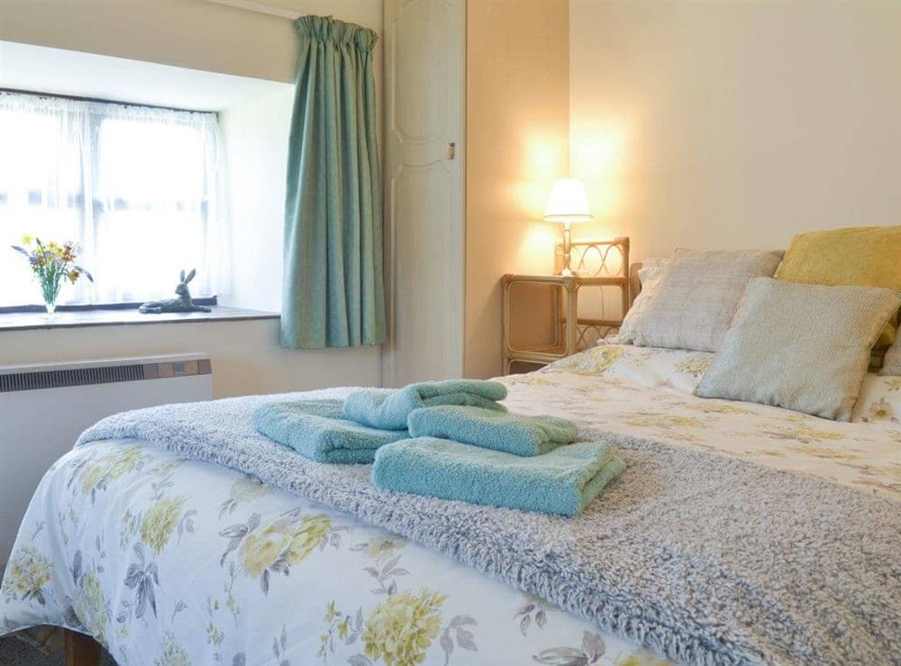 Comfortable double bedroom at Ramscliff Cottage in Nr Wells, Somerset., Great Britain