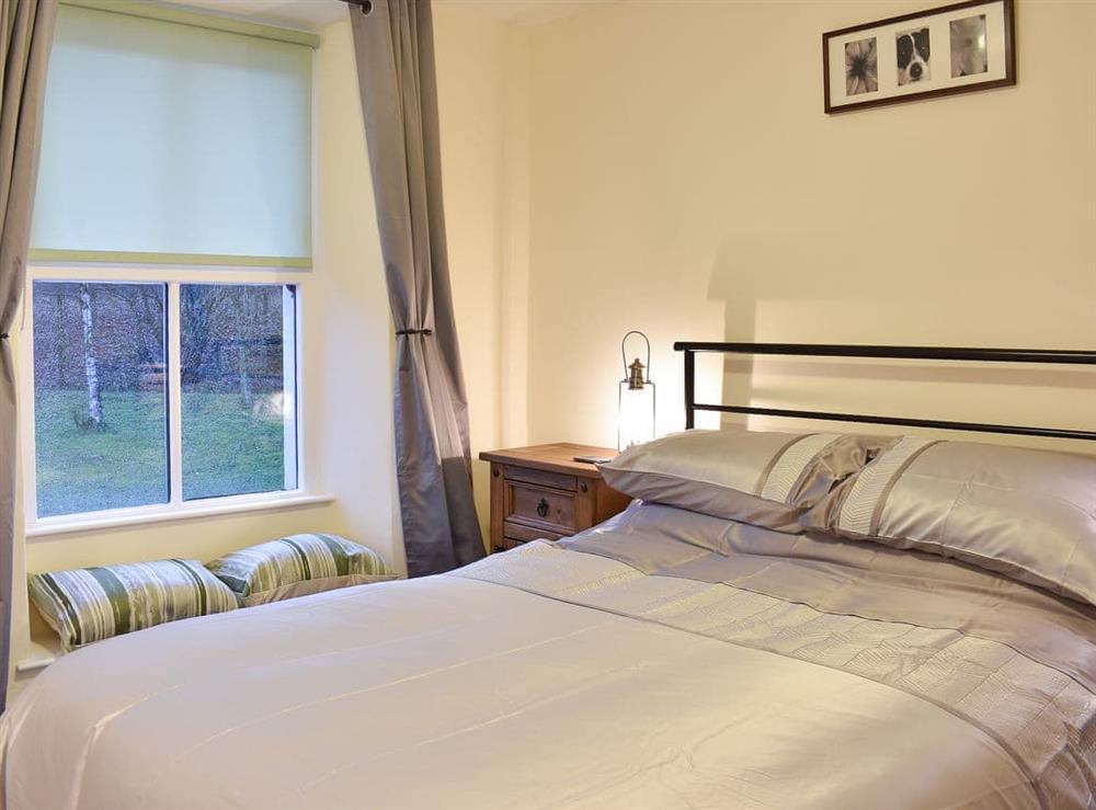 Cosy and comfortable bedroom with garden view at Ramshead Cottage in Tebay, near Kendal, Cumbria