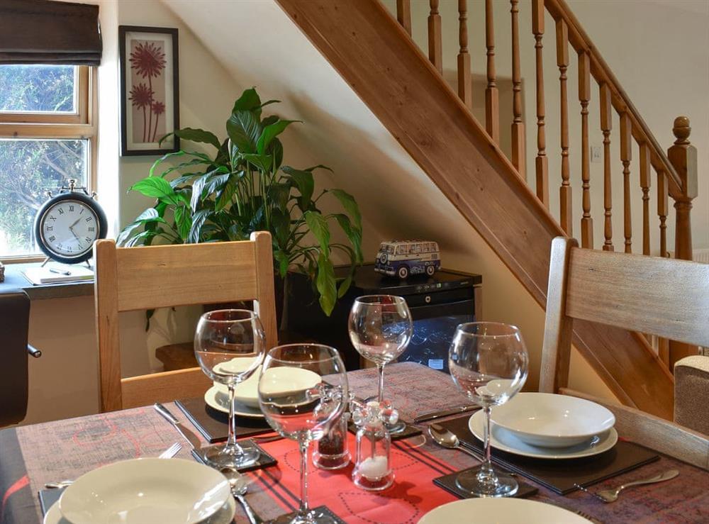 Delightful dining area at Ramshead Cottage in Tebay, near Kendal, Cumbria
