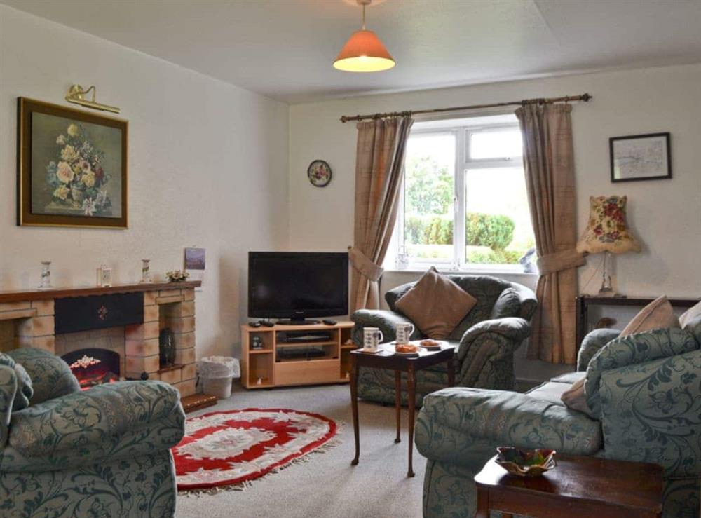 Living room at Rannoch in St Fillans, Perthshire