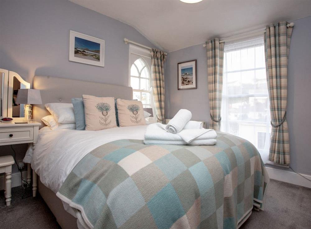 Double bedroom at Ranscombe House in Brixham, Devon
