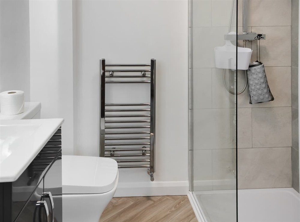 Shower room at Ransdale Cottage in Bridlington, North Humberside