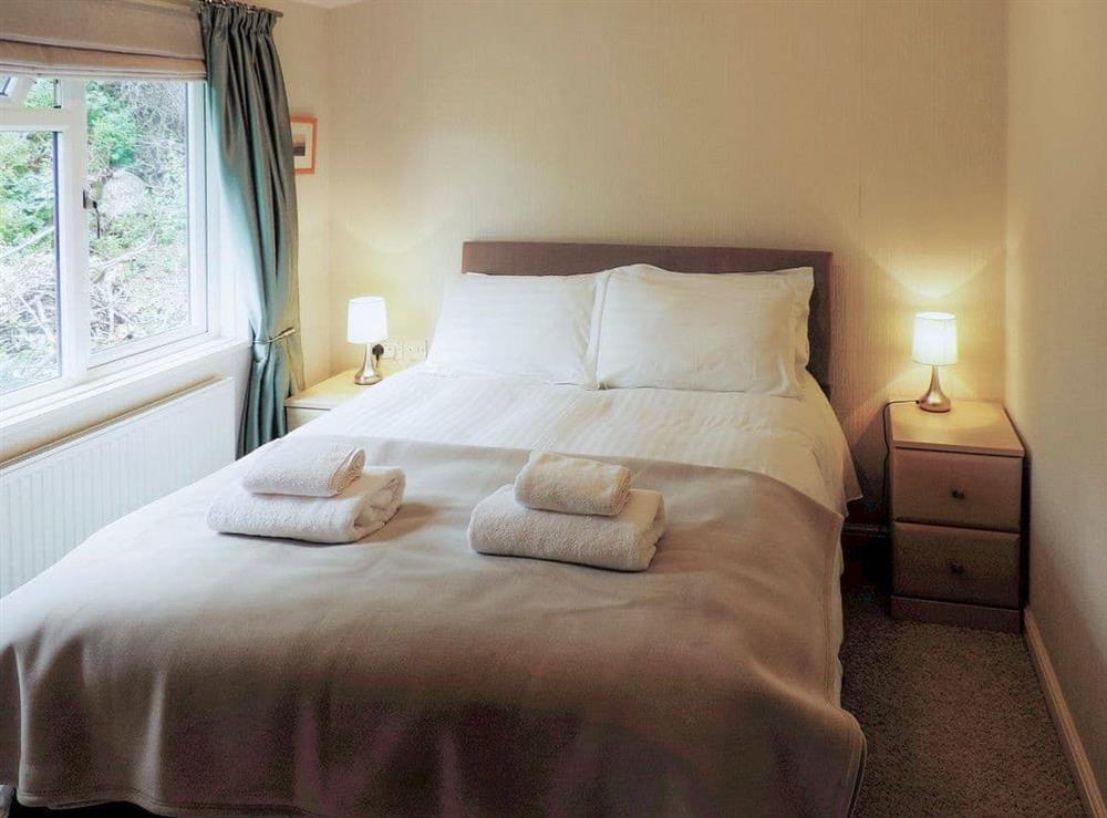 Relaxing double bedroom with en-suite at Ransome Lodge in Water Yeat, near Coniston, Cumbria