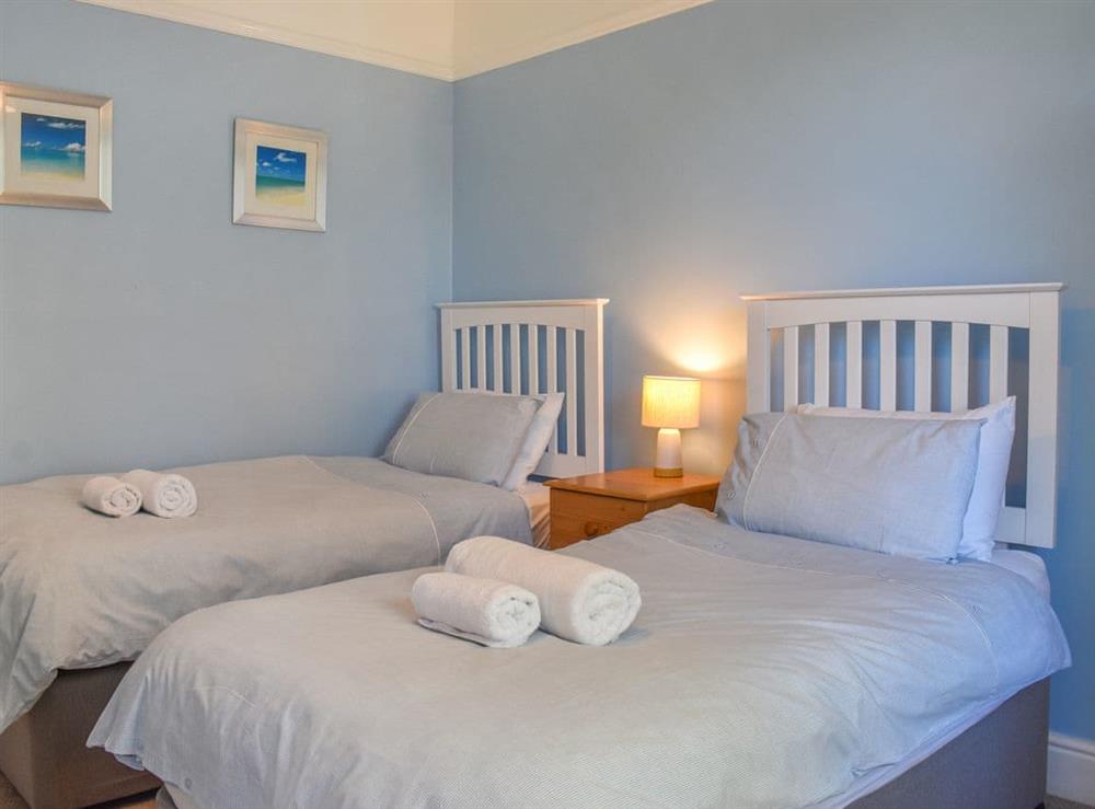 Twin bedroom at Rascals Rest in Whitby, North Yorkshire