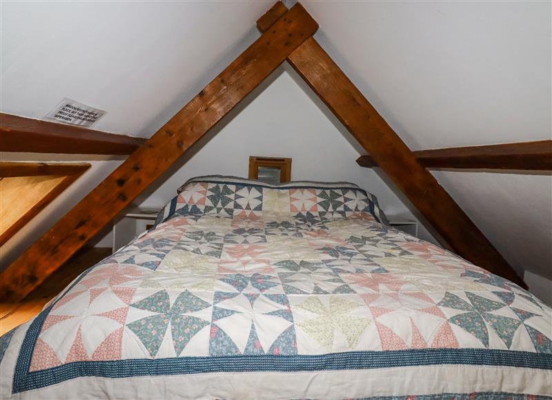 This is the bedroom at Rashlieghs, Tywardreath