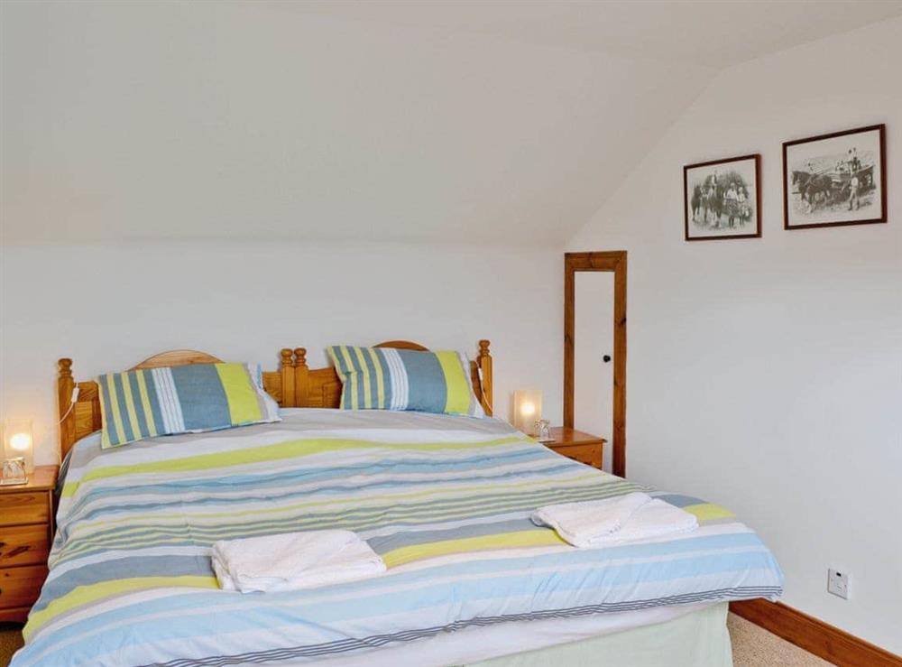 Double bedroom at Rathlin Coach House in Comrie, near Crieff, Perthshire