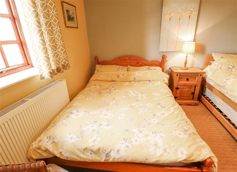 This is the bedroom at Rattys Retreat, Candlesby near Partney