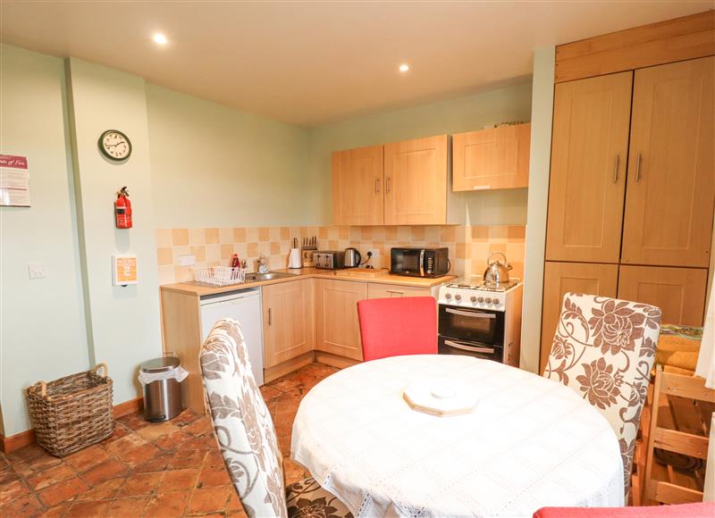 This is the kitchen at Rattys Retreat, Candlesby near Partney