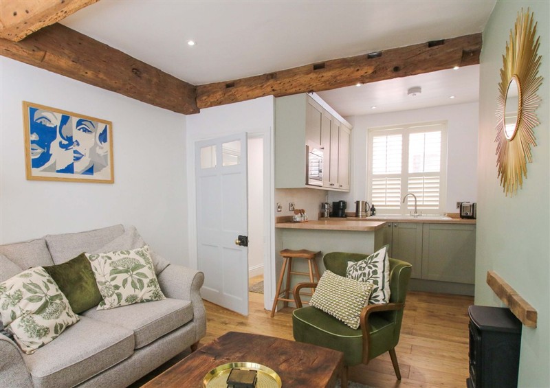 The living room at Raven Lane Retreat, Ludlow