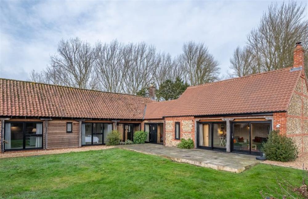 A traditional farm building, now extended