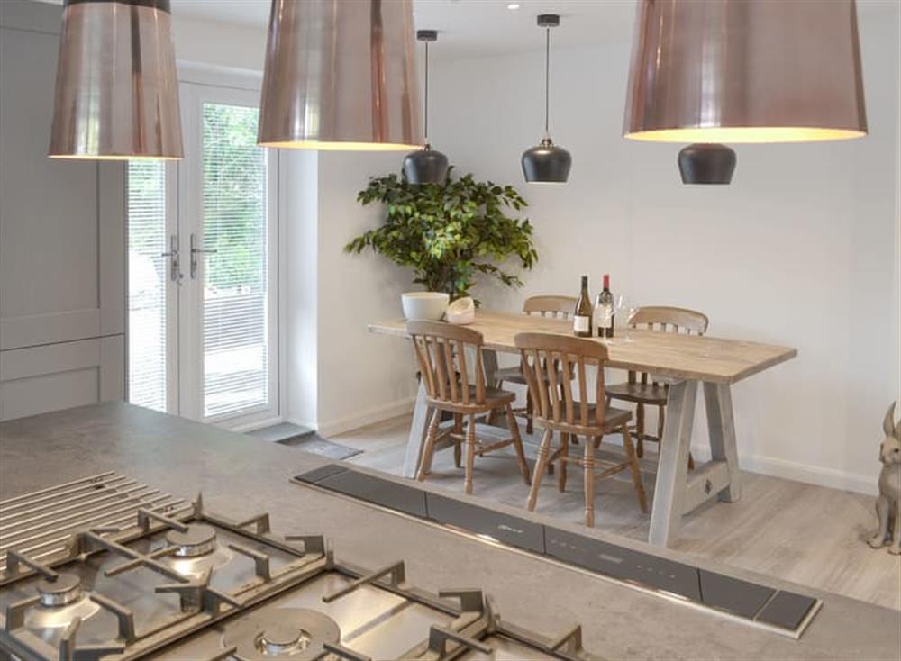 Convenient dining area within the kitchen at Rayrigg in Bowness-on-Windermere, Cumbria