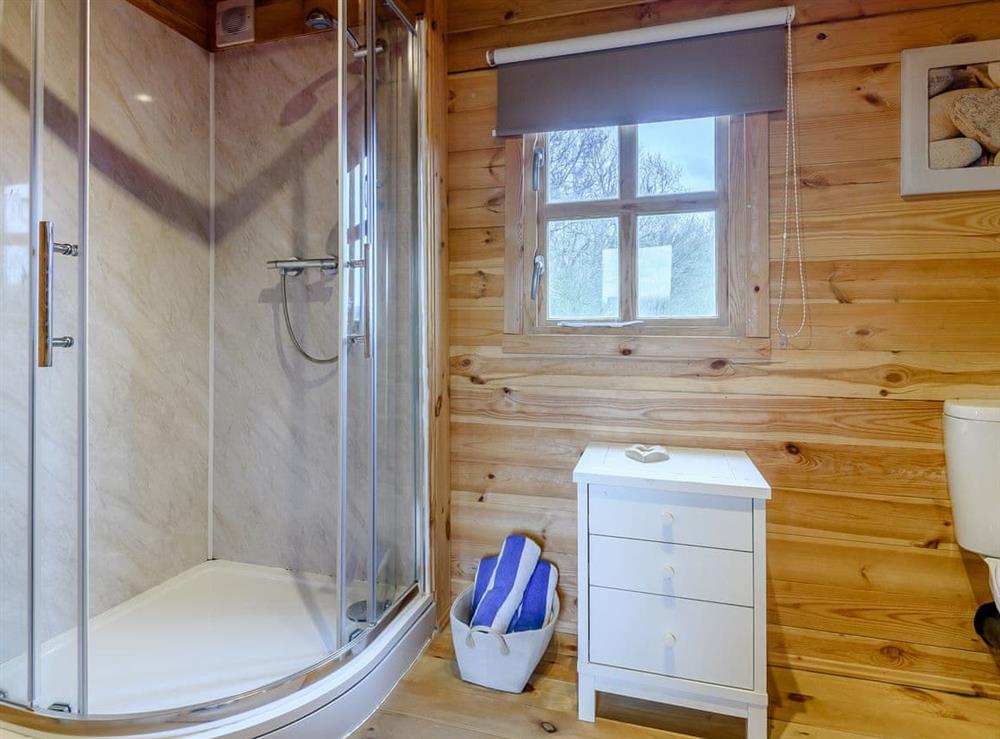 Shower room at Halfmoon Wood, 