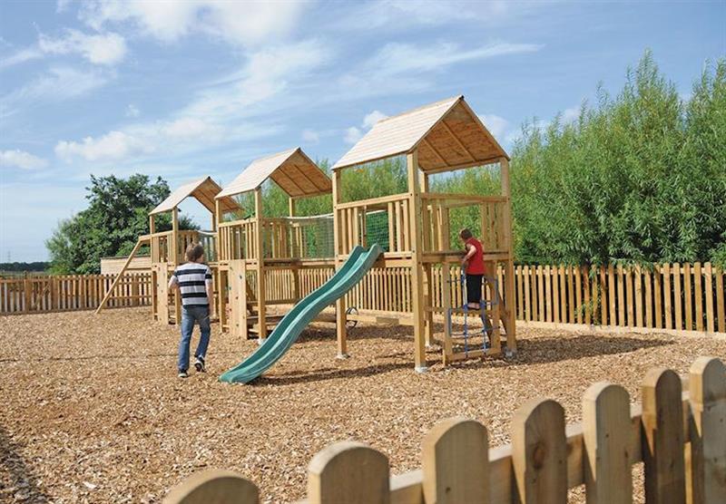 Children’s play area at Ream Hills Holiday Park in Weeton, Fylde Coast