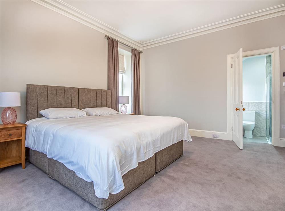 Double bedroom at Reay House in Nairn, Morayshire