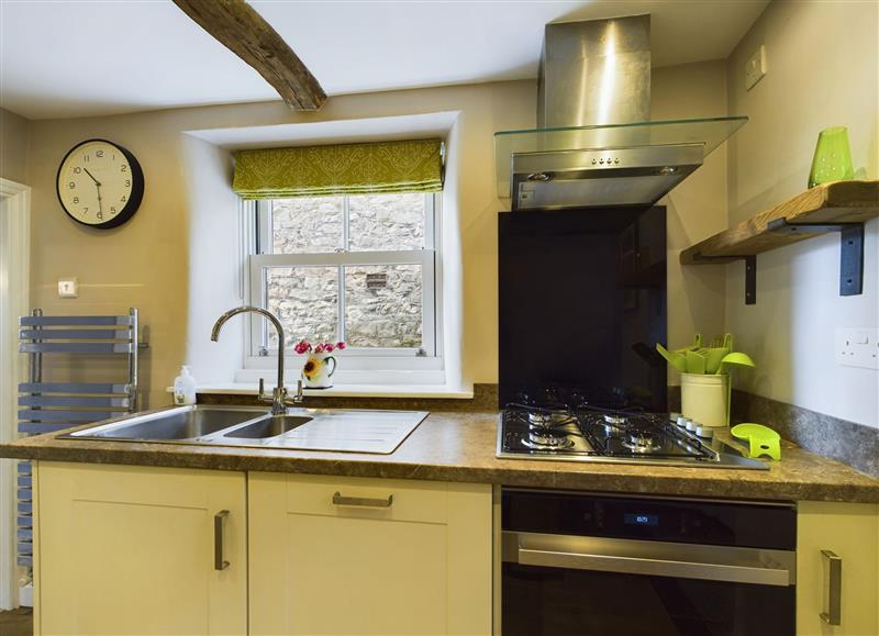 This is the kitchen at Rebethnal Cottage, Tideswell
