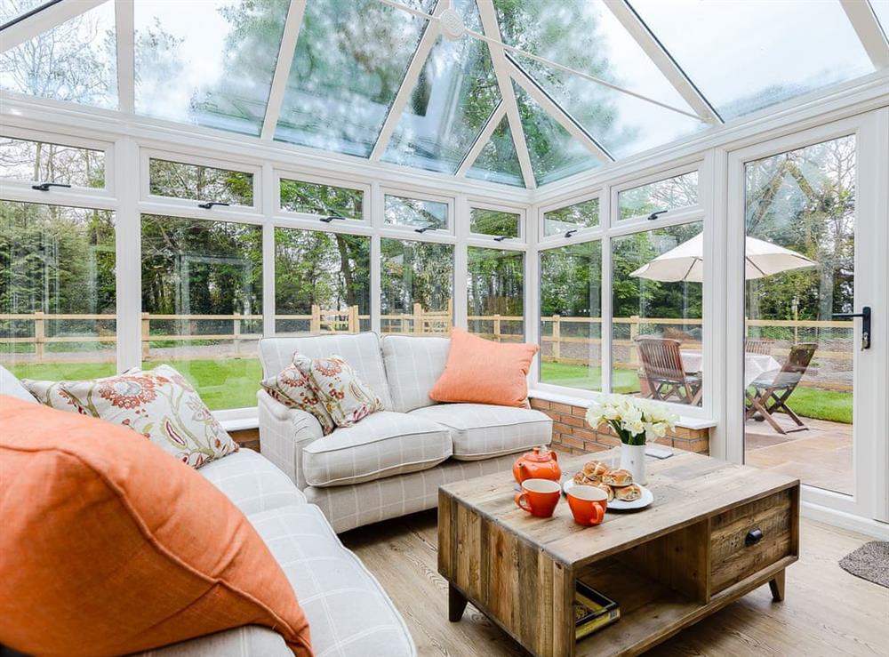 Conservatory at Rectory Cottage in Blankney, near Lincoln, Lincolnshire