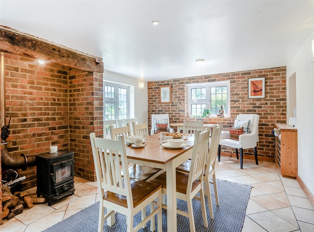 Dining Area at Rectory Cottage in Dibden, near Southampton, Hampshire