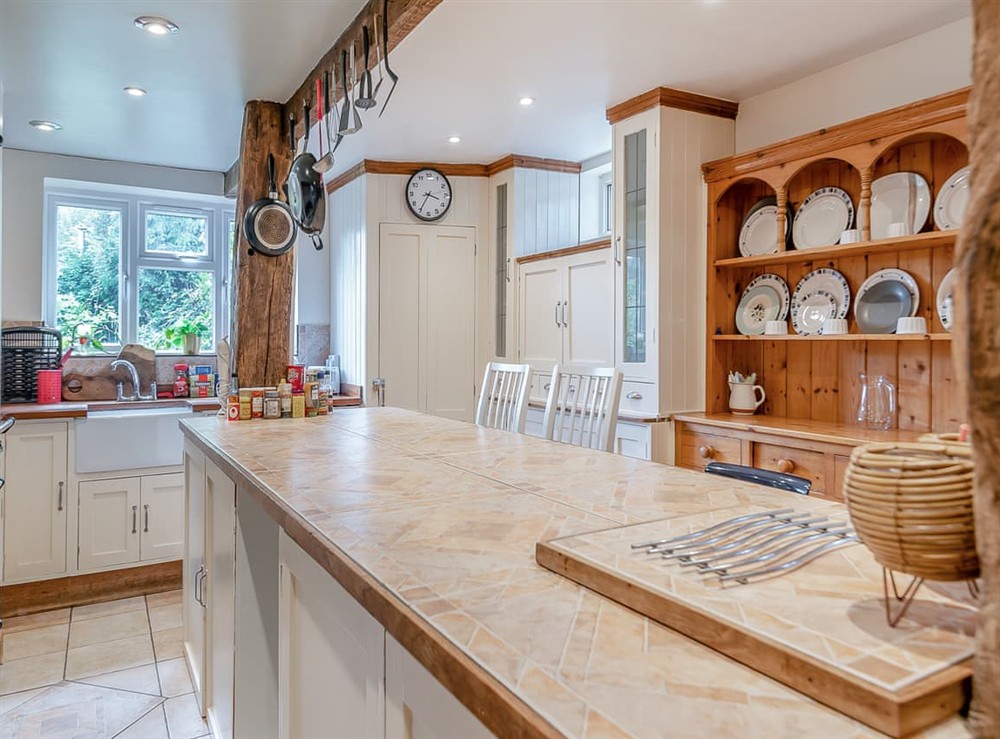 Kitchen at Rectory Cottage in Dibden, near Southampton, Hampshire